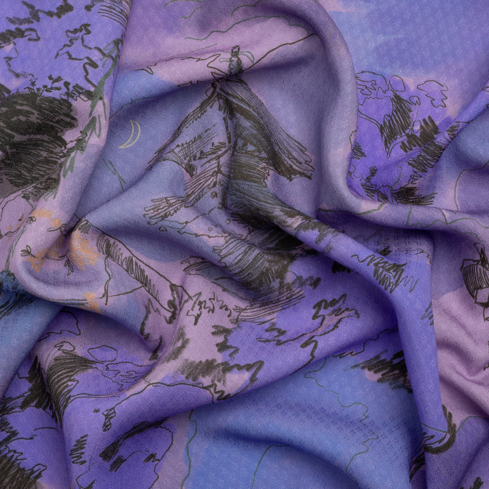 Mood Exclusive Mountain High Sustainable Viscose Diamond Jacquard - Joann Fabrics