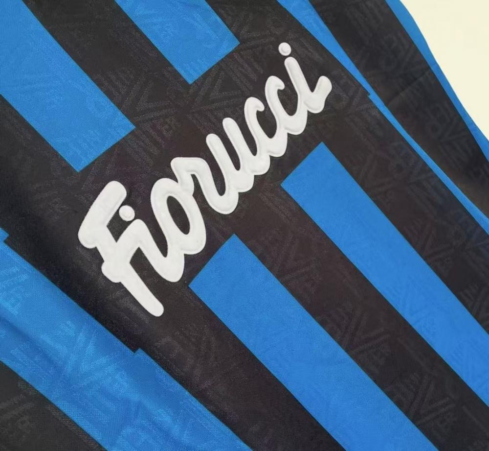 1992-1994 Retro Inter Milan Home Football Jersey 1:1 Thai Quality