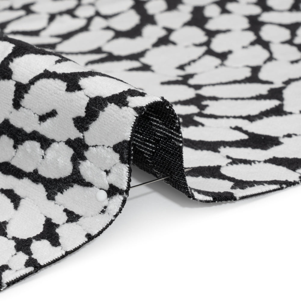Onyx Animal Spots Textured Chenille Jacquard - Joann Fabrics