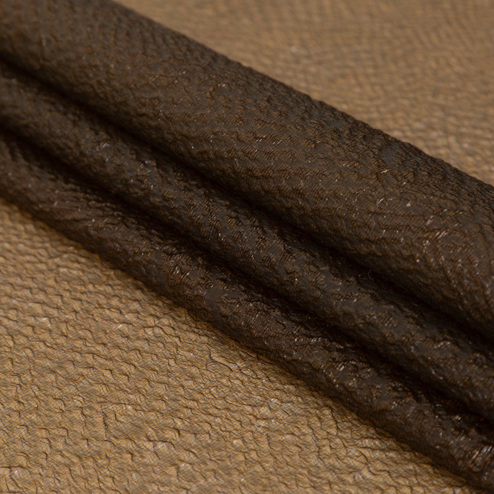 Metallic Gold Striped Bubble Wrap Organza Brocade - Joann Fabrics