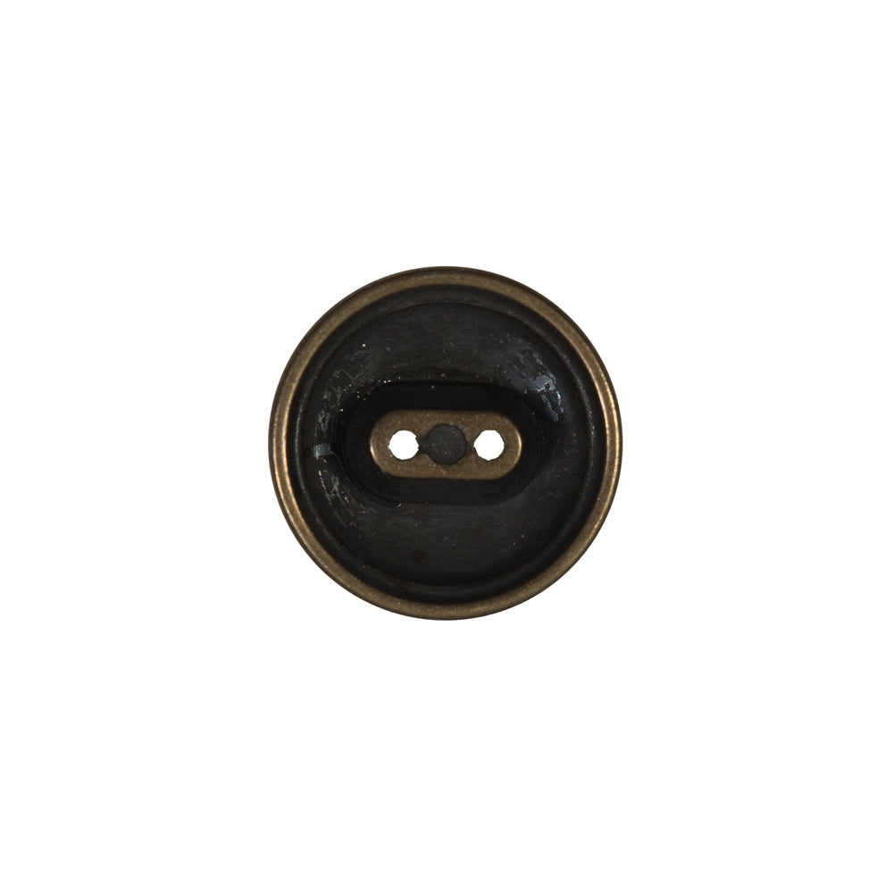 Antique Gold 2-Hole Button Metal Coat - 24L/15mm - Joann Fabrics