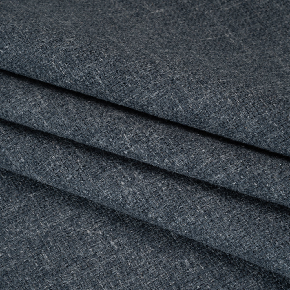 Polyester and Linen Textured Upholstery Woven - Indigo - Georgia Collection - Joann Fabrics