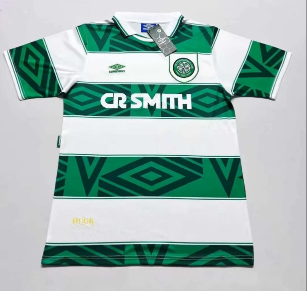 1993-1995 Retro Celtic Home Football Shirt 1:1 Thai Quality