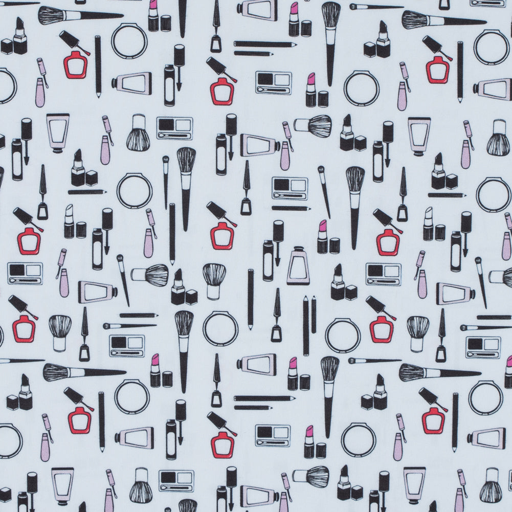 Make-Up Digitally Printed on a Stretch Neoprene/Scuba Knit - Joann Fabrics