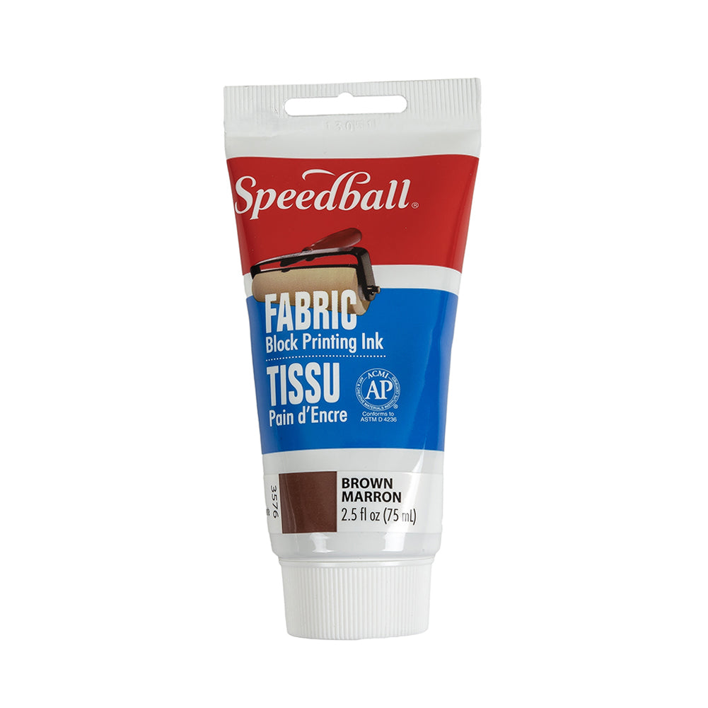 Speedball Brown Fabric Block Printing Ink - 2.5 fl oz - Joann Fabrics
