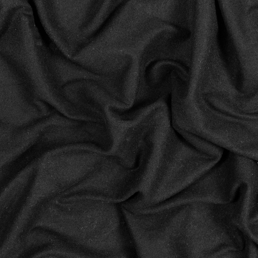 Bamboo and Cotton Stretch Knit Fleece - Black - Jessamyn Collection - Joann Fabrics