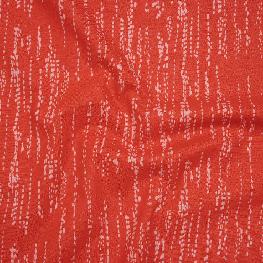 Printed Quilting Cotton by Ghazal Razavi for FIGO Studio - Coral Grass Patch - Seasons Basics Collection - Joann Fabrics