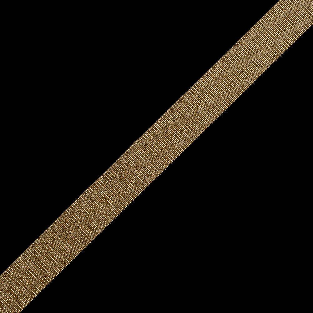 Antique Gold Metallic Ribbon - 0.5