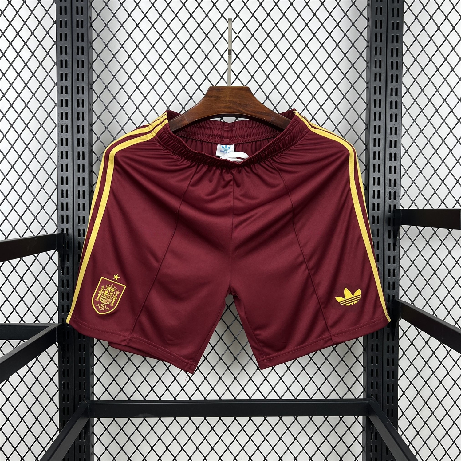 Spain 2026 Away Red Shorts - Fans Version - UnitedFutballJersey