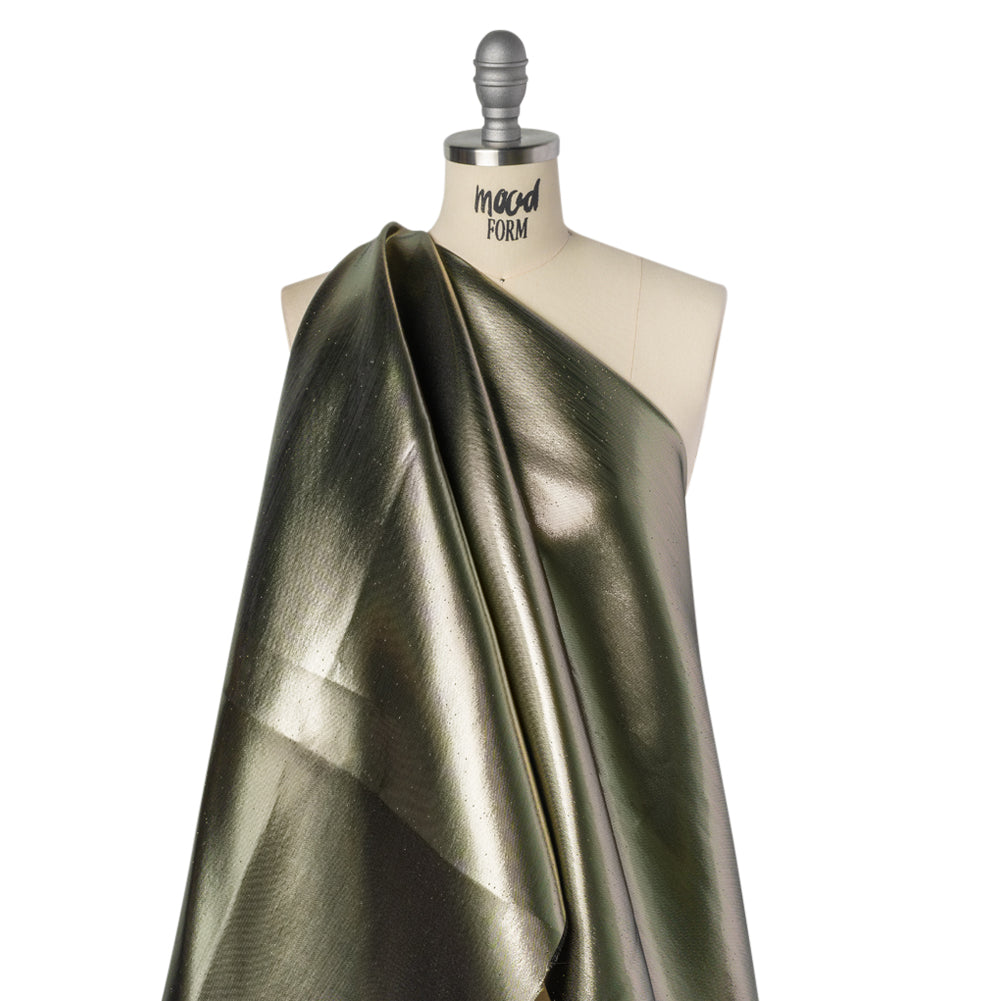 Double Faced Lame Mikado - Dark Olive Green - Sara Collection - Joann Fabrics