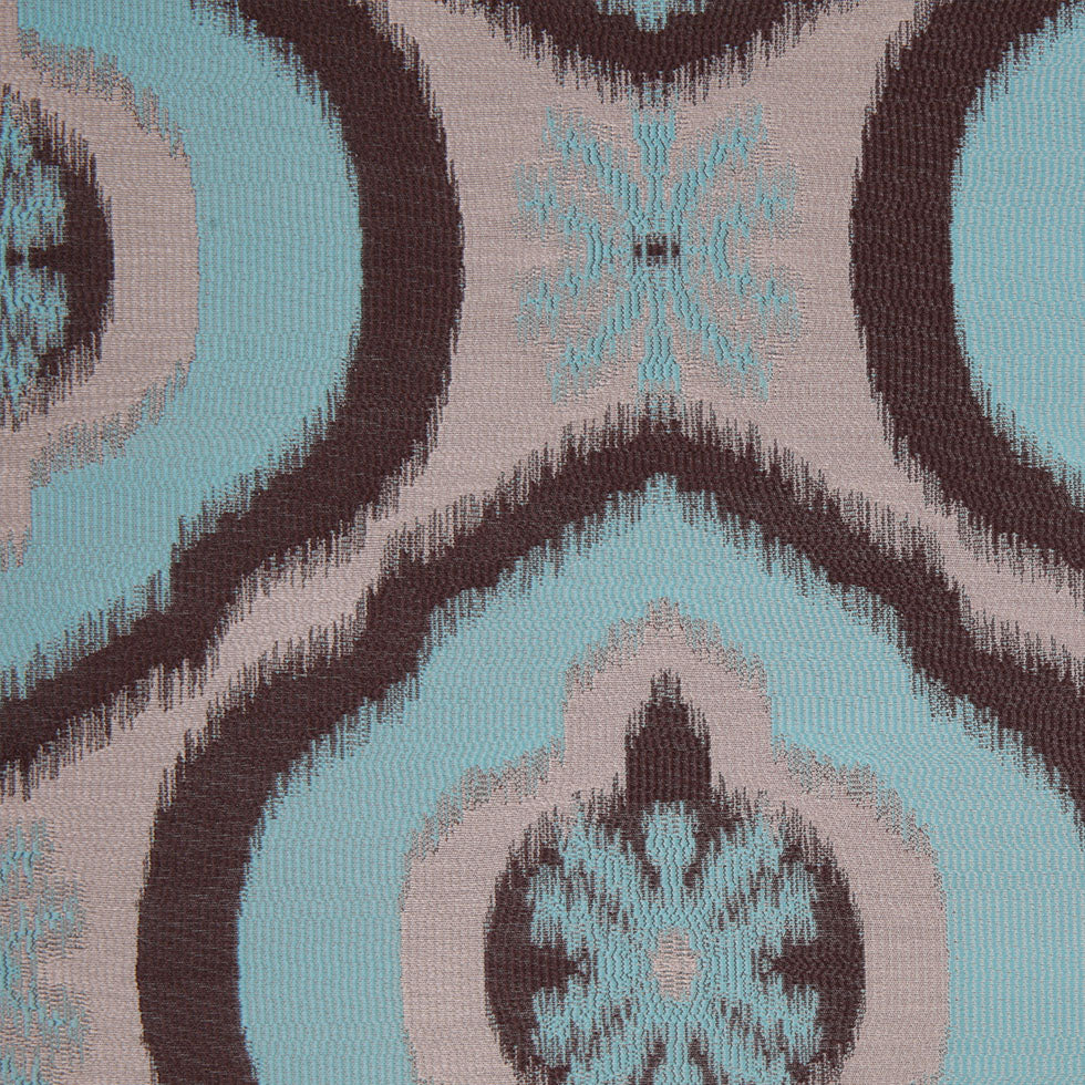 Aqua Ikat Damask Polyester Woven - Joann Fabrics