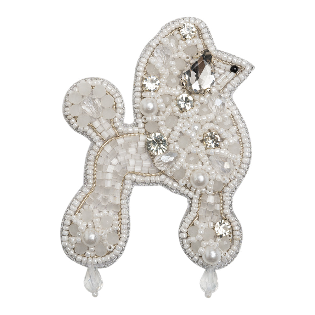 Rhinestones and Glass Beaded Applique, 3.5
