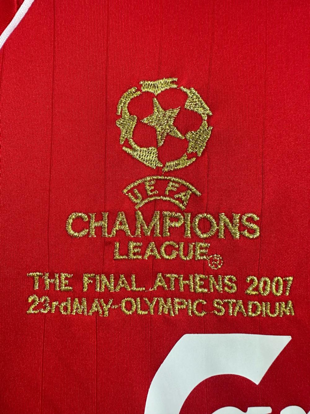 2006/2008 Retro Liverpool Champions League version Football Shirt Home 1:1 Thai Quality