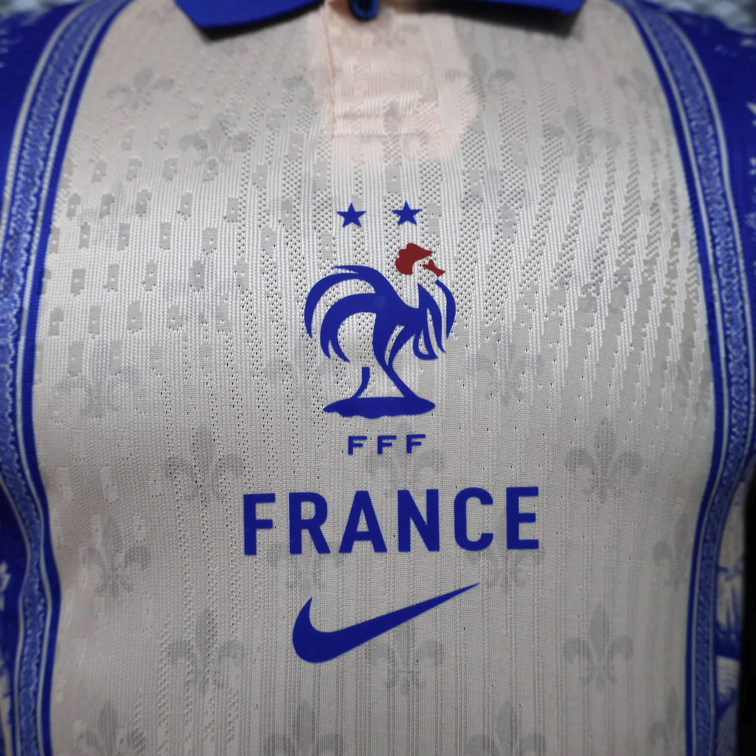 France 2026 Blue Beige Special Jersey - Player Version - UnitedFutballJersey