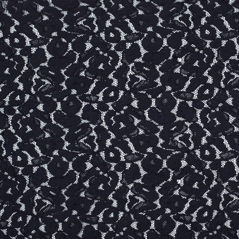 NYC Designer Black Midweight Cotton Lace - Joann Fabrics