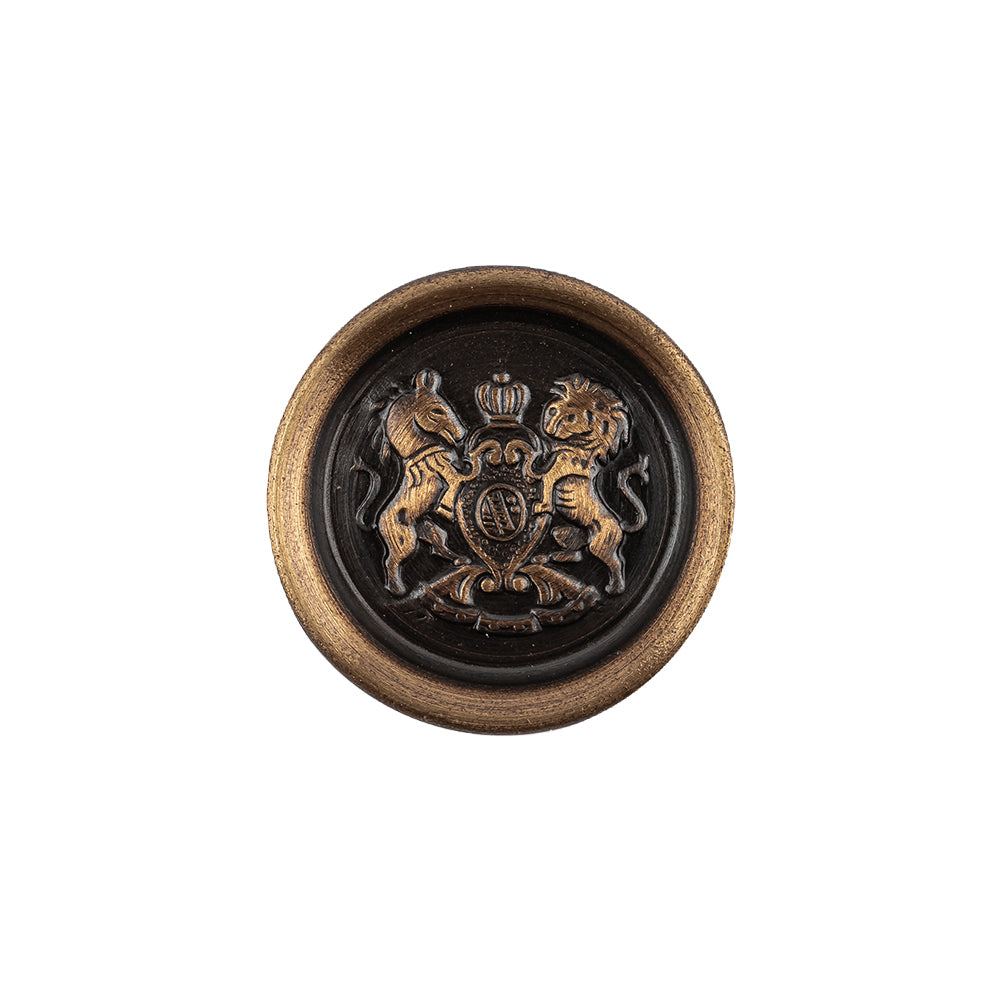 Old Brass Metal Blazer Button - 32L/20mm - Joann Fabrics