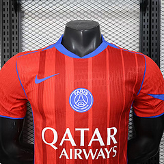 2025/2026 Player Version Paris Saint-Germain Third away Red Football Shirt 1:1 Thai Quality
