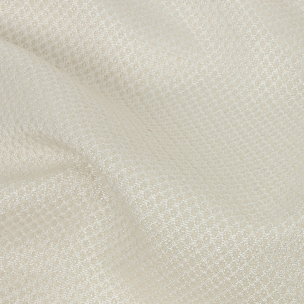 Ivory Minute Diamond Blended Polyester Jacquard - Joann Fabrics