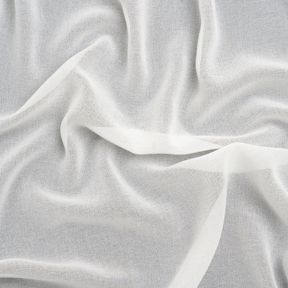Famous Australian Designer Egret Polyester Georgette - Joann Fabrics
