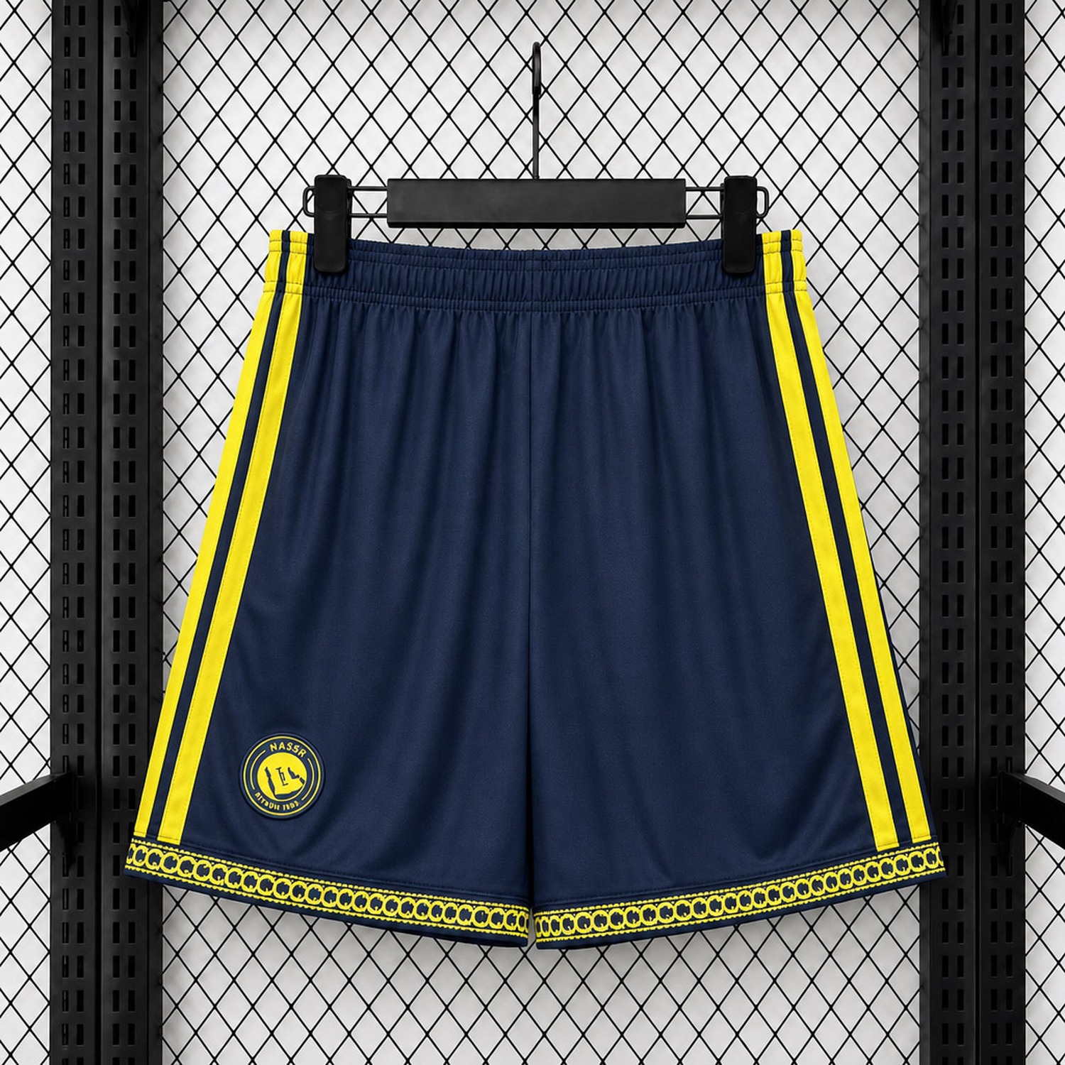 Al Nassr Riyadh Victory 26-27 Home Shorts - Fans Version - UnitedFutballJersey