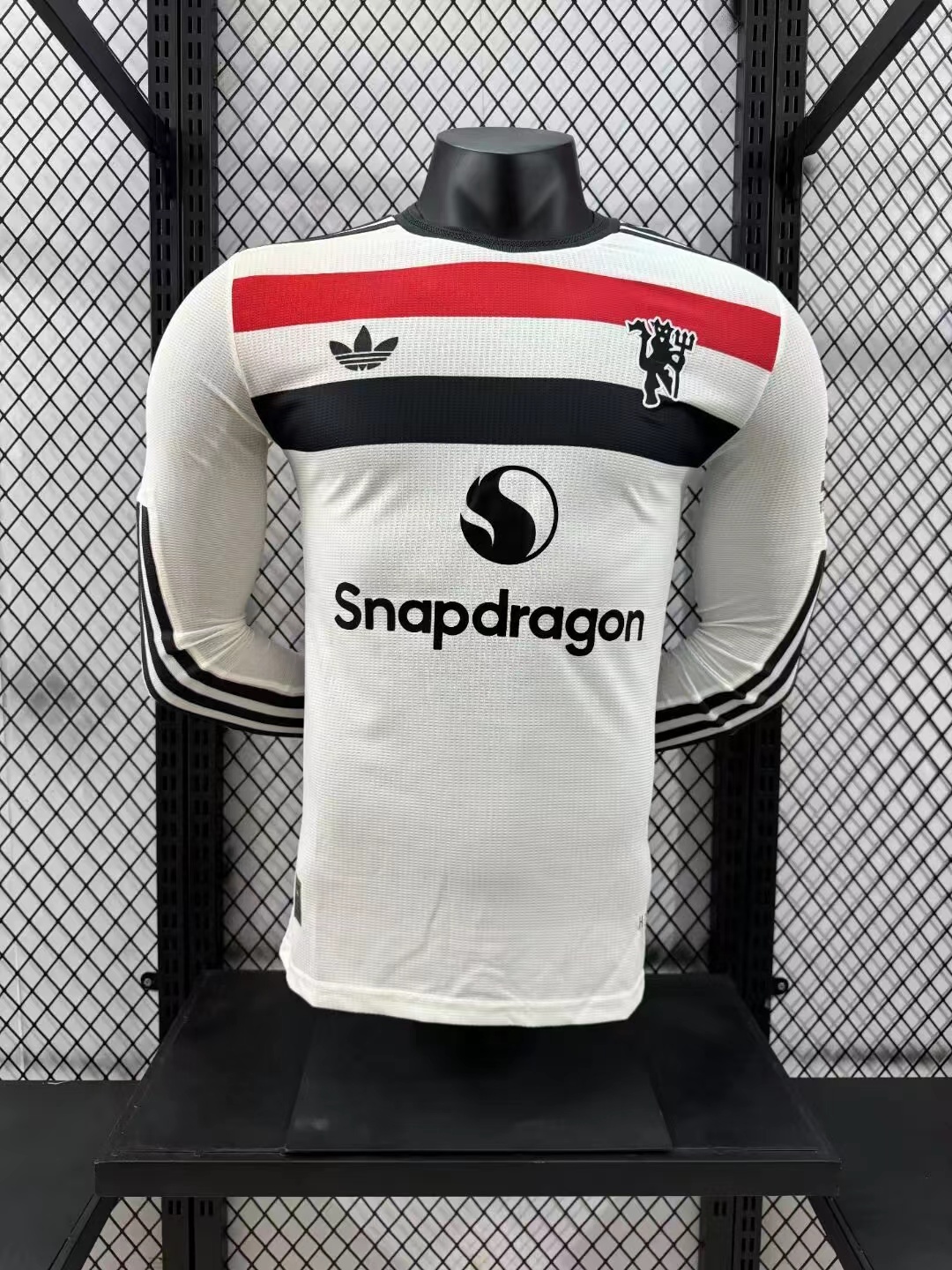 2024/2025 Player Version Manchester United Third Away Long Sleeve Football Shirt 1:1 Thai Quality