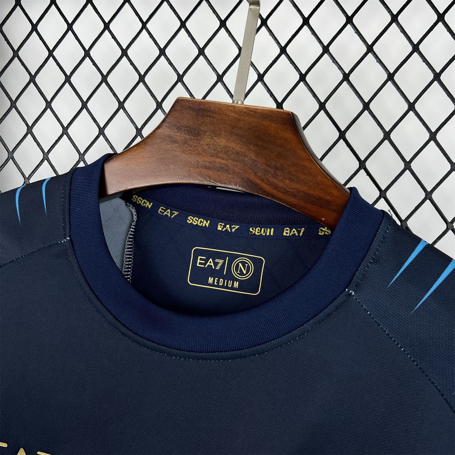 Napoli 25-26 CocaCola Dark Blue Special Long Sleeves Jersey - Fans Version - UnitedFutballJersey