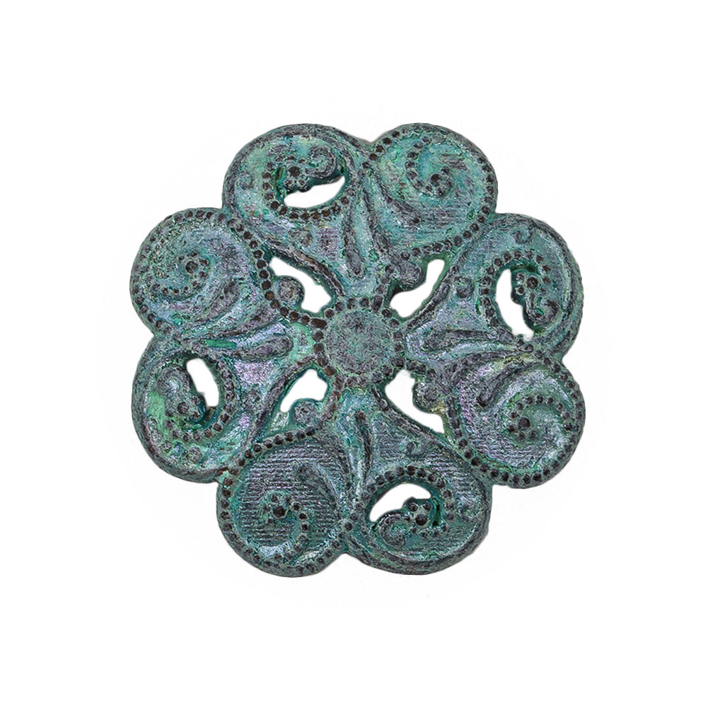 Italian Fairy Wing Floral Shank Back Button - 44L/28mm - Joann Fabrics