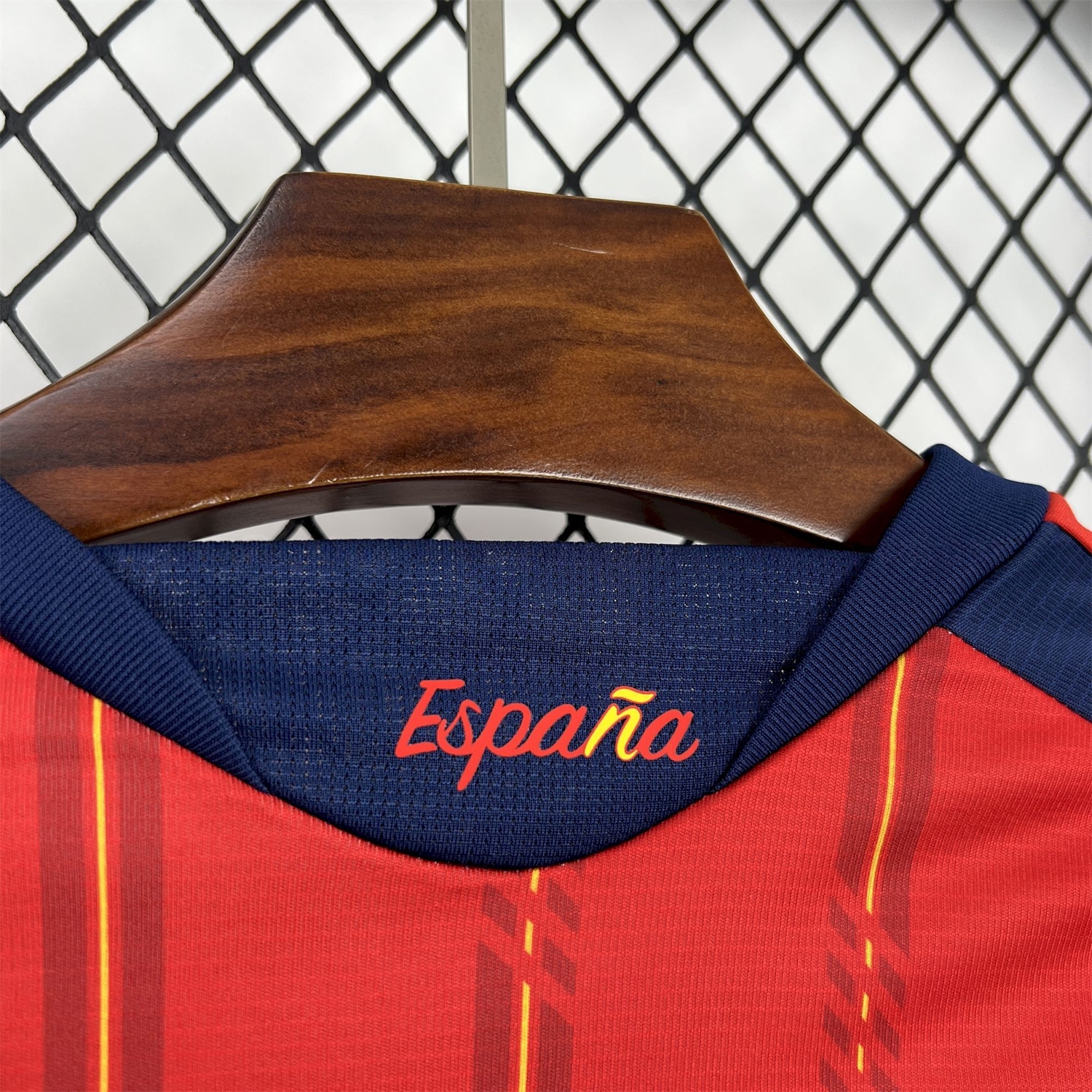 【Two-Crown Star】Spain 2026 Home Long Sleeves Jersey - Fans Version - UnitedFutballJersey