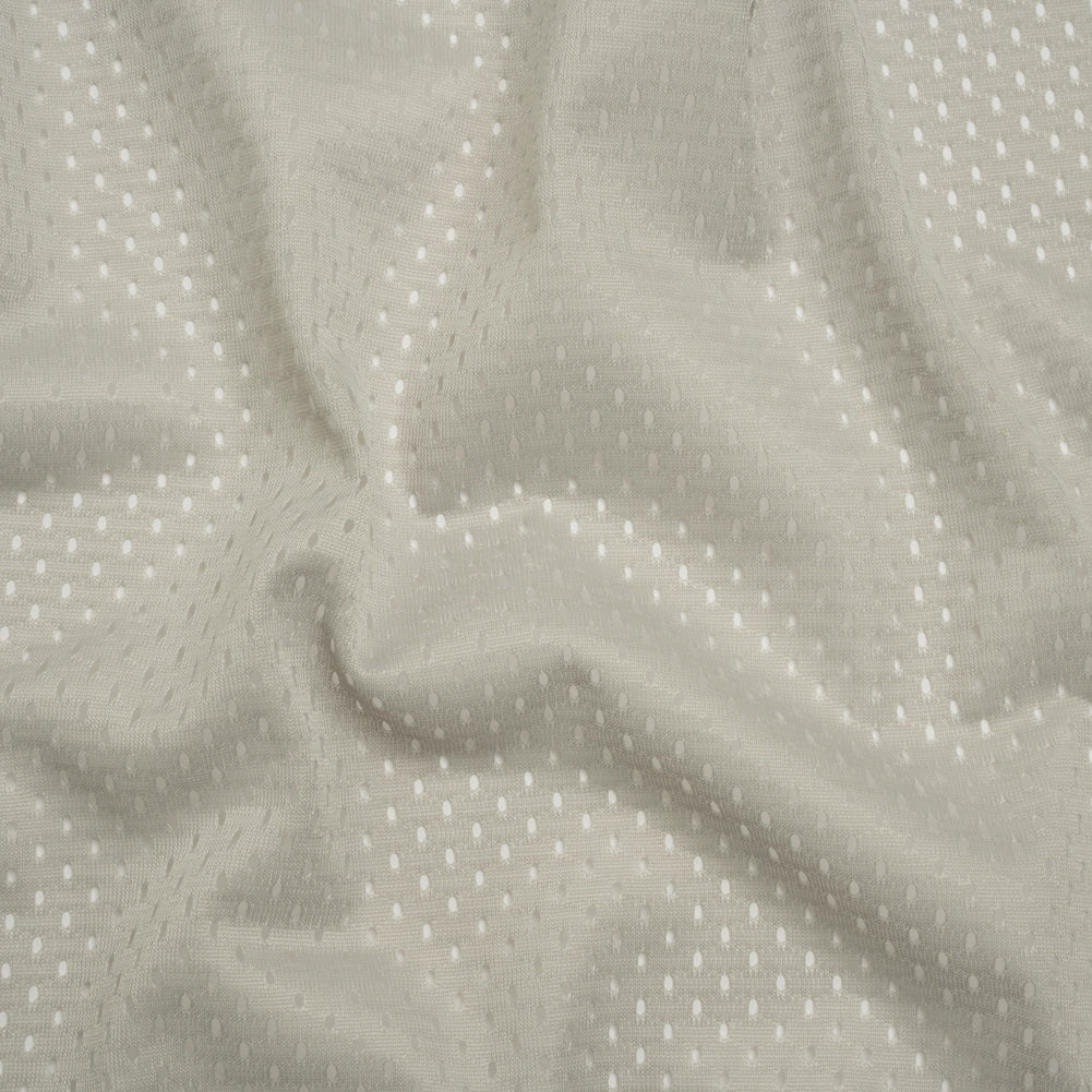Polyester Athletic Mesh - Silver - Heracles Collection - Joann Fabrics