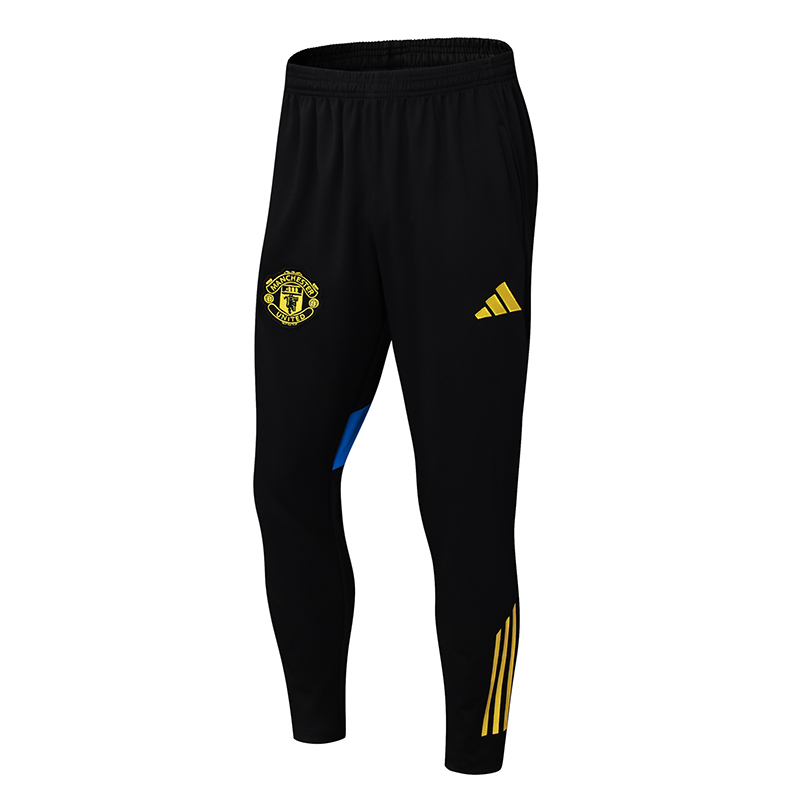 2025/2026 Manchester United Half-Pull Training Suit Black Football Shirt 1:1 Thai Quality Set