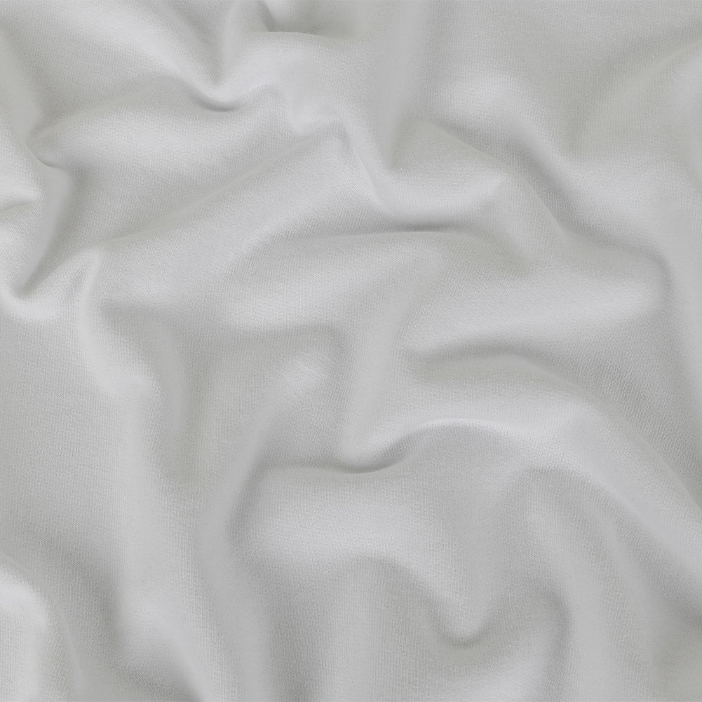 Cotton French Terry Knit - White - Elida Collection - Joann Fabrics