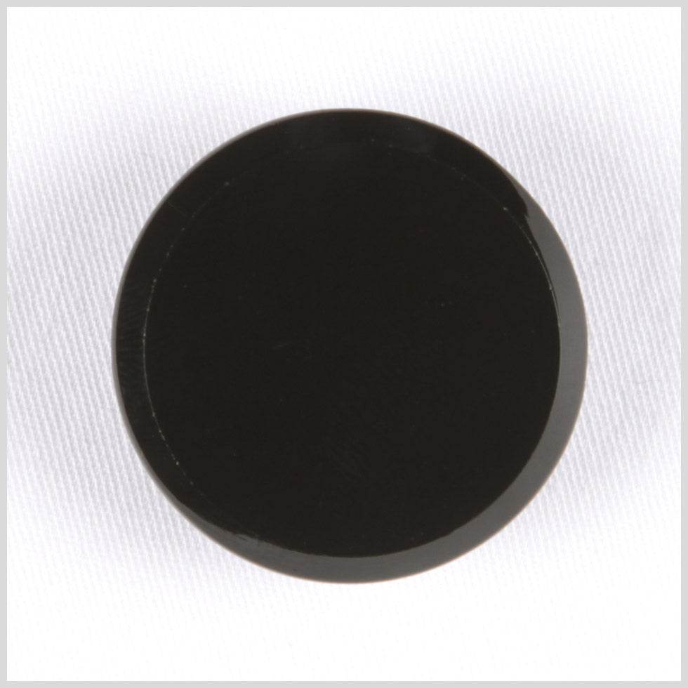 Glass Shank Back Button - 28L/18mm - Smooth Black - Joann Fabrics