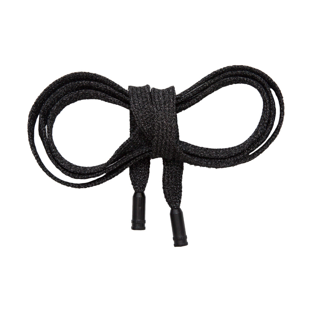 Italian Metallic Black Drawstring - 52