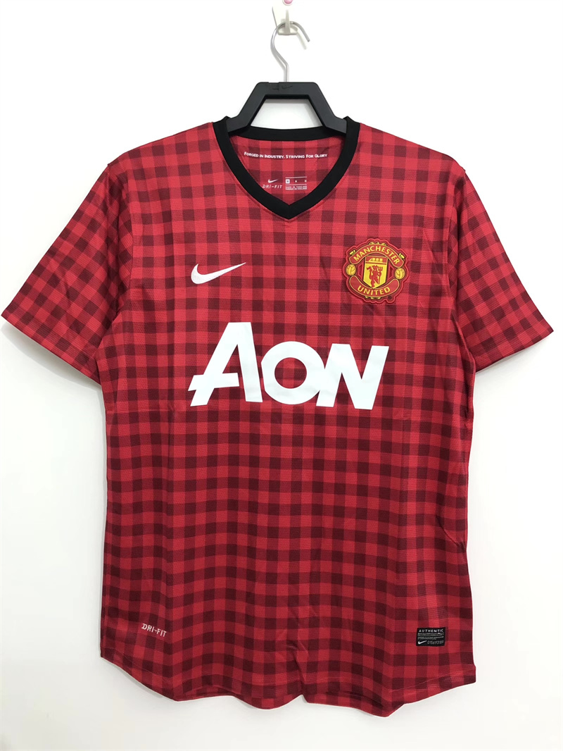 2012/2013 Retro Manchester United Home Football Shirt 1:1 Thai Quality