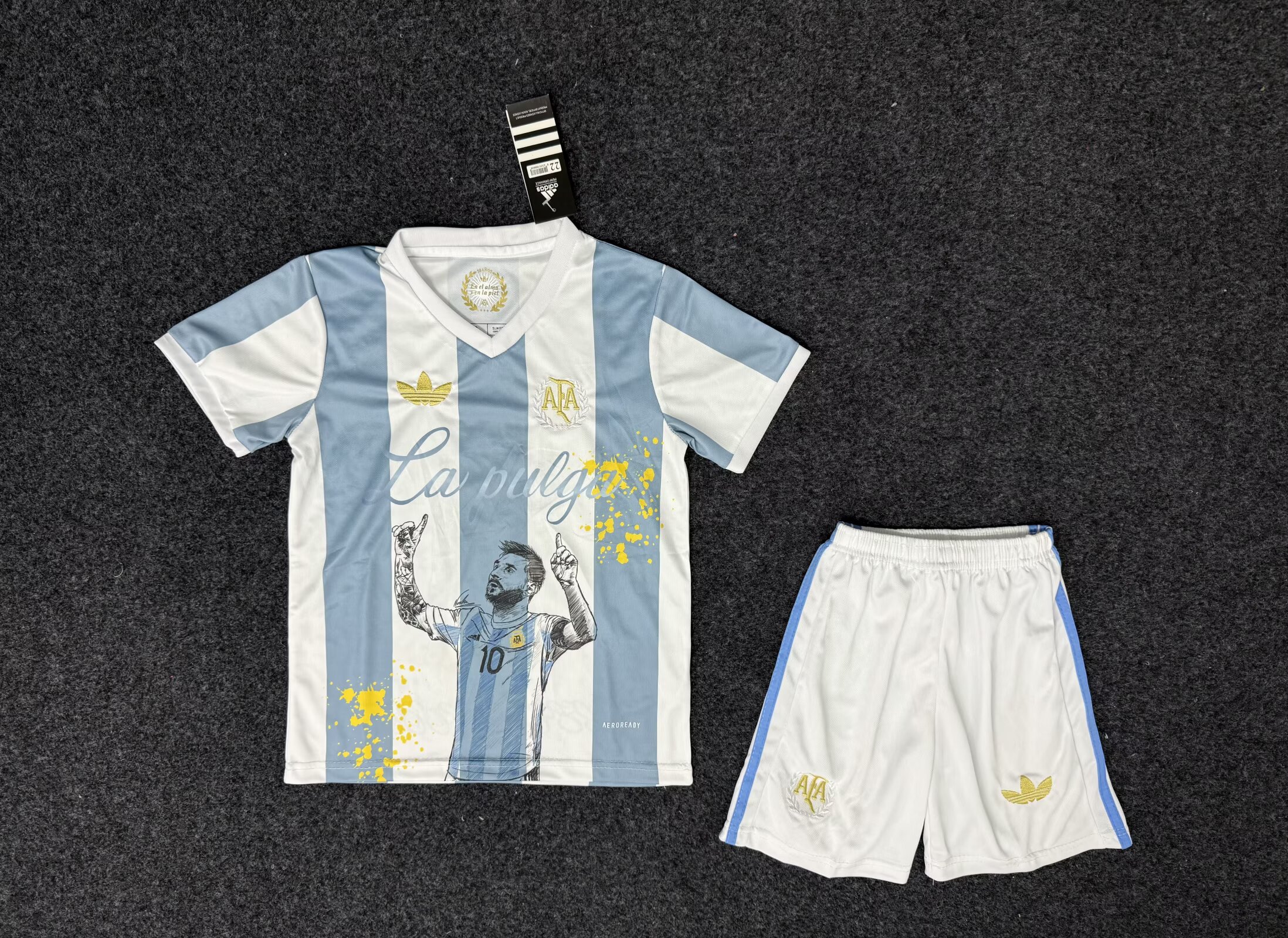2025/2026 Argentina National Team Graffiti version Football Shirt 1:1 Thai Quality  Kids Size