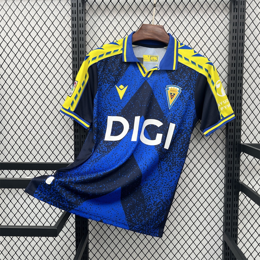 Cádiz Cadiz 25-26 Retro Style Jersey - Fans Version - UnitedFutballJersey