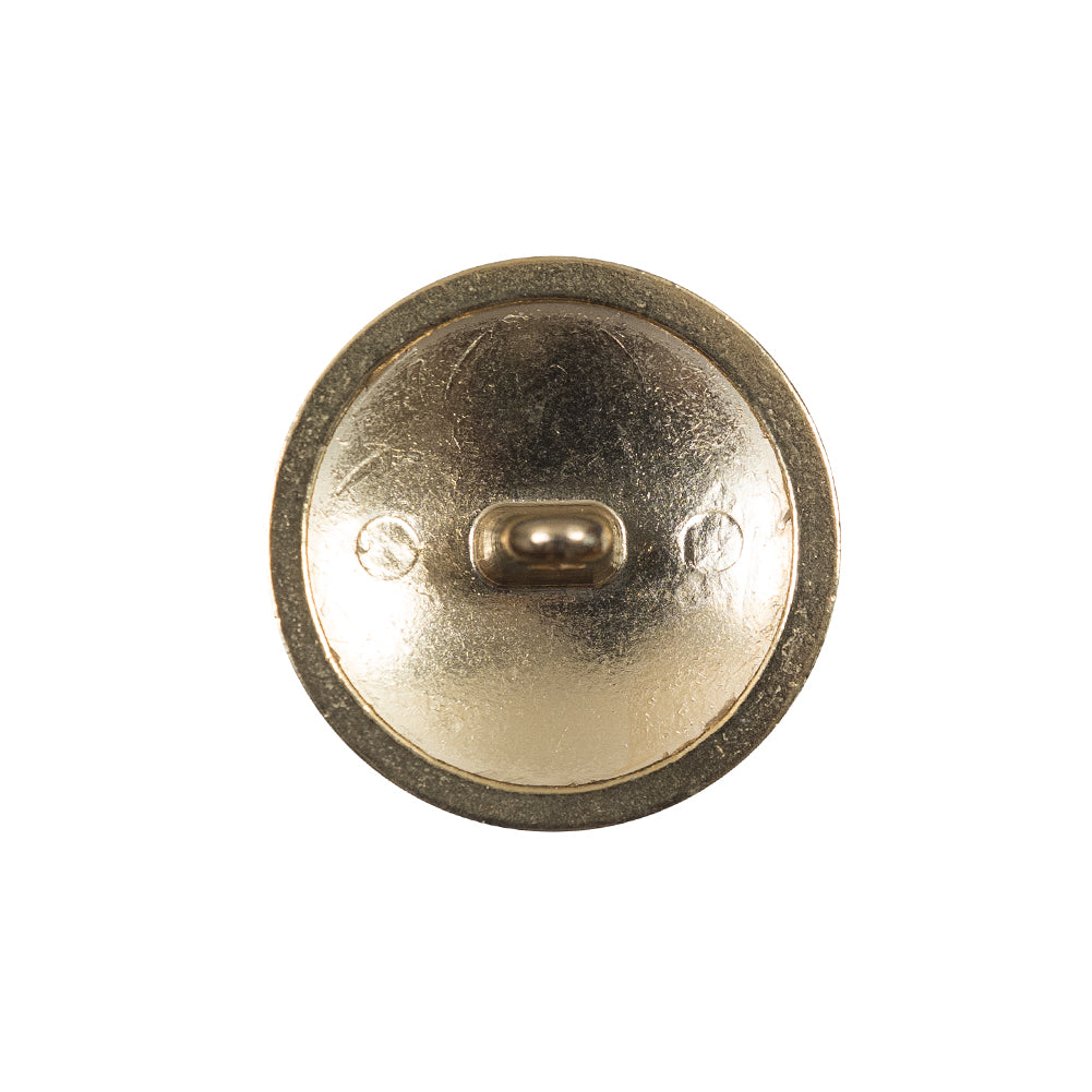 Italian Gold Metal Emblem Button - 36L/23mm - Joann Fabrics