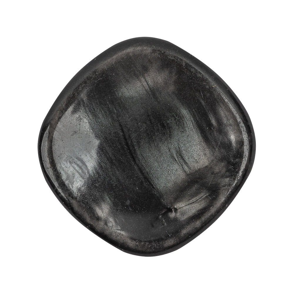 Smoke Iridescent Rounded Square Self Back Plastic Button - 48L/30.5mm - Joann Fabrics