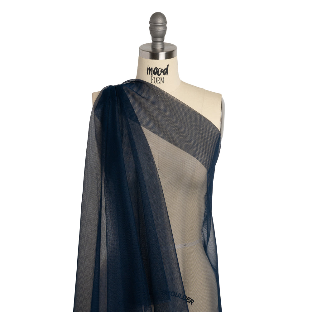Polyester Tulle - Navy - Designer Deadstock - Joann Fabrics