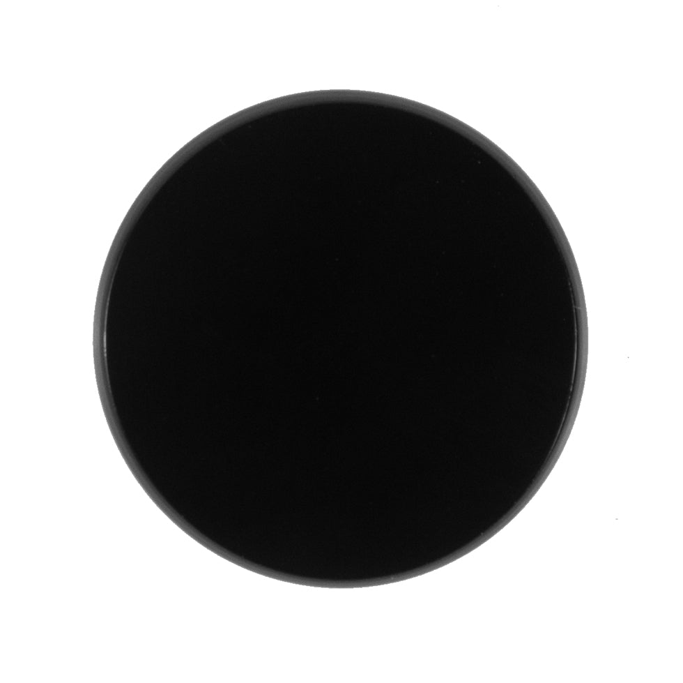 Black Glass Button - 40L/25.5mm - Joann Fabrics