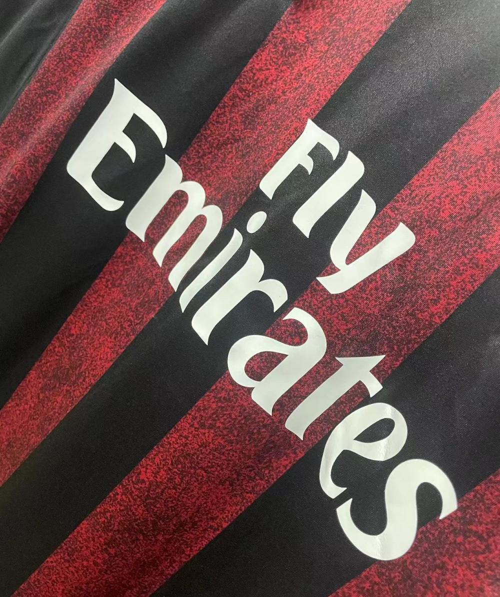 2016/2017 Retro AC Milan Home Football Shirt 1:1 Thai Quality
