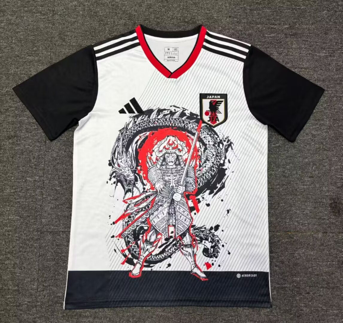 2024/2025 Japan Dragon Samurai White Football Jersey 1:1 Thai Quality