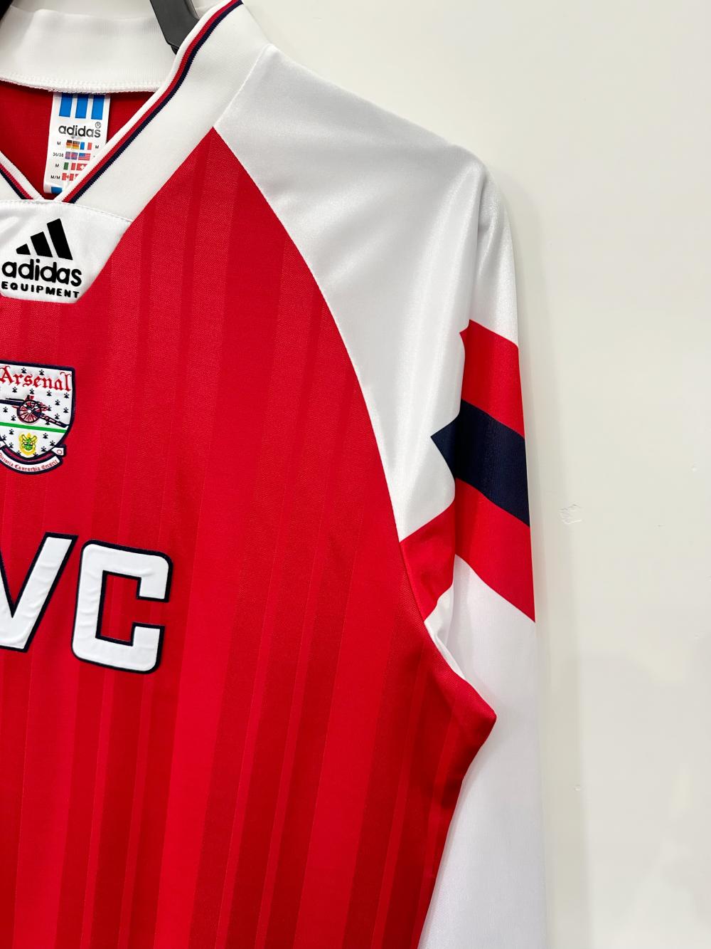 1992/1993 Retro Long Sleeve Arsenal Home Football Shirt 1:1 Thai Quality