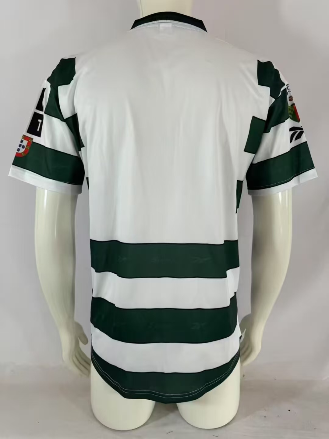 2000/2001 Retro Sporting Lisbon Home Football Shirt 1:1 Thai Quality
