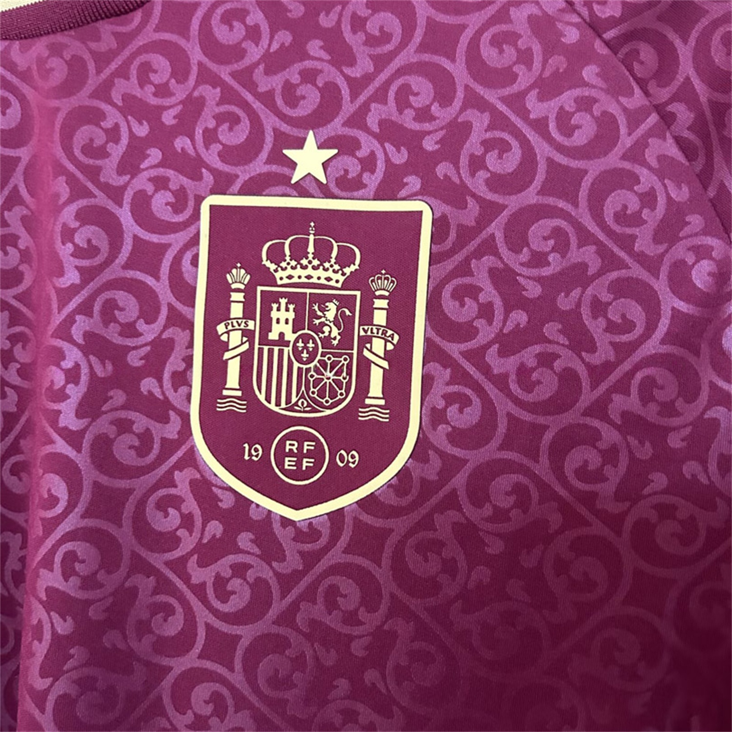 Spain 2026 Trefoil Maroon Special Jersey - Fans Version - UnitedFutballJersey
