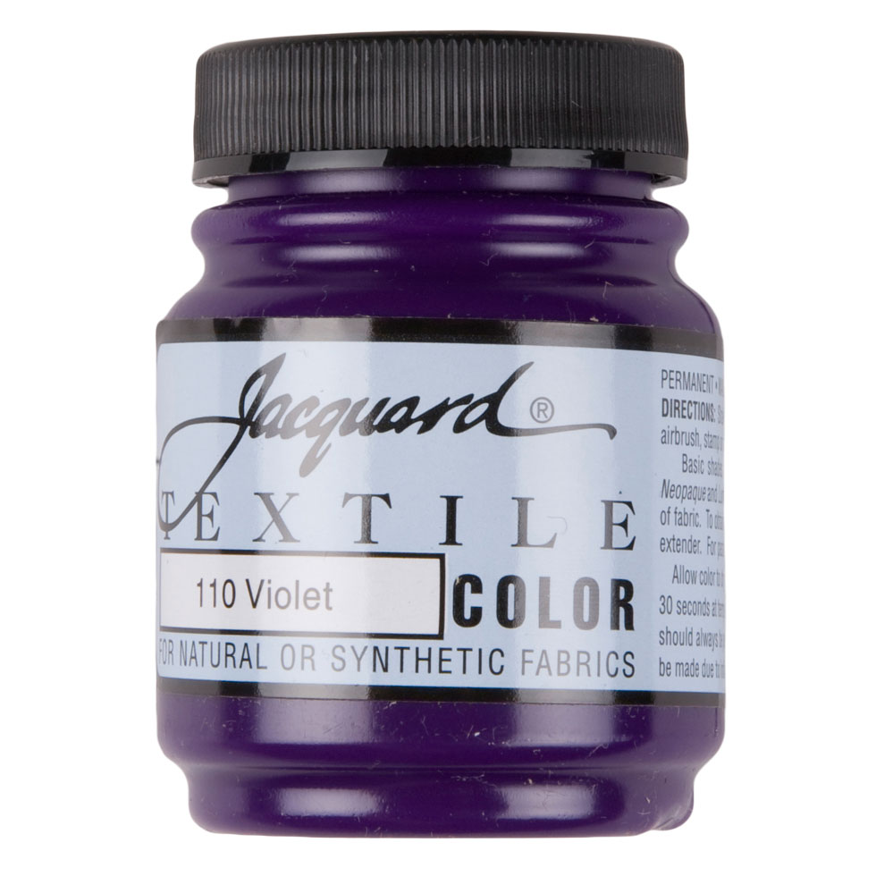 Jacquard Textile Color Fabric Paint - 110 Violet - Joann Fabrics