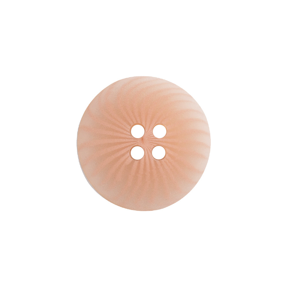 Transparent and Peach Swirls 4-Hole Low Convex Top Button - 32L/20mm - Joann Fabrics