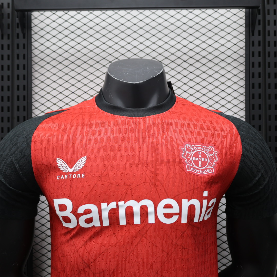 2024/2025 Leverkusen Player Version Home Football Jersey 1:1 Thai Quality