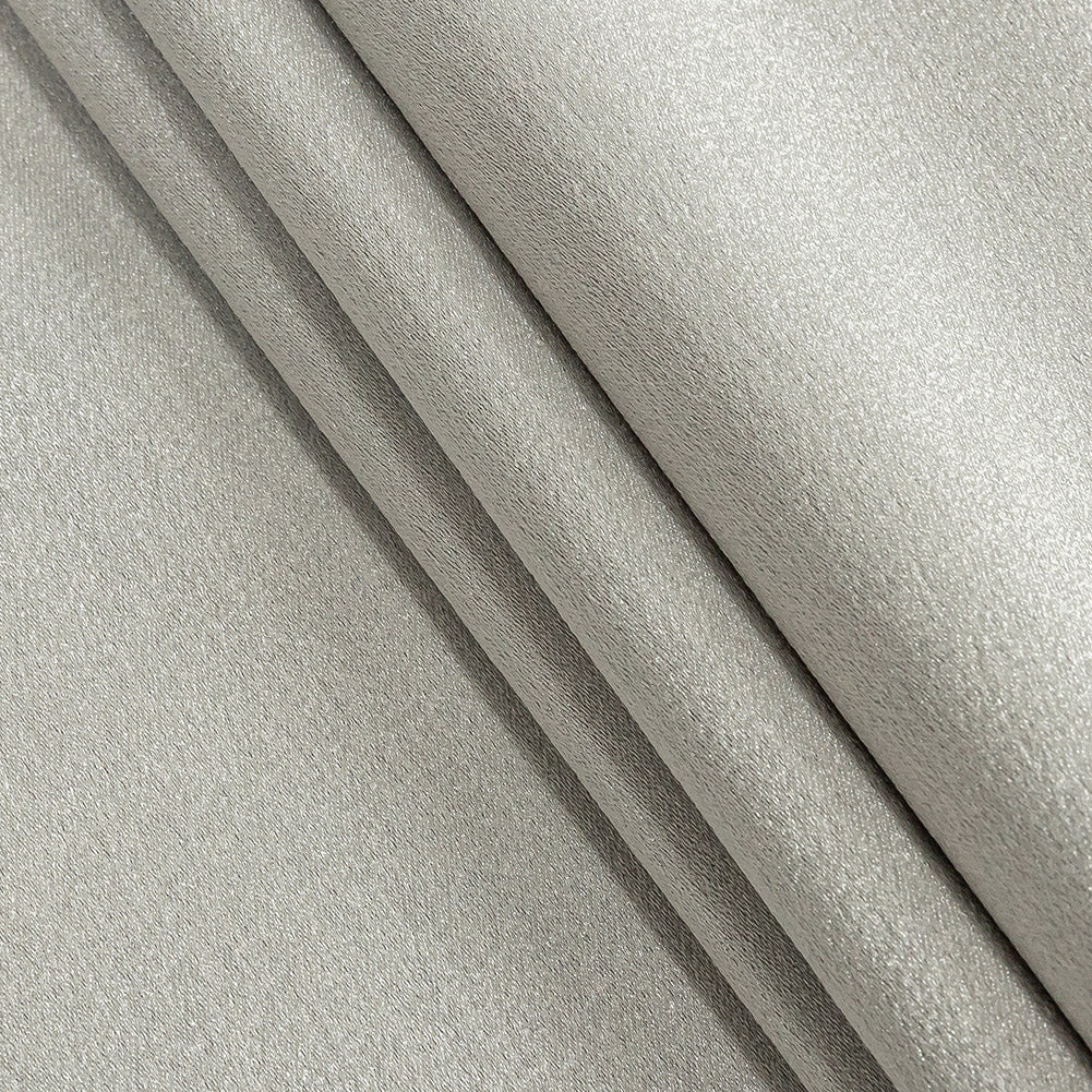 Lux Polyester Crepe Back Satin - Gray - Isla Collection - Joann Fabrics