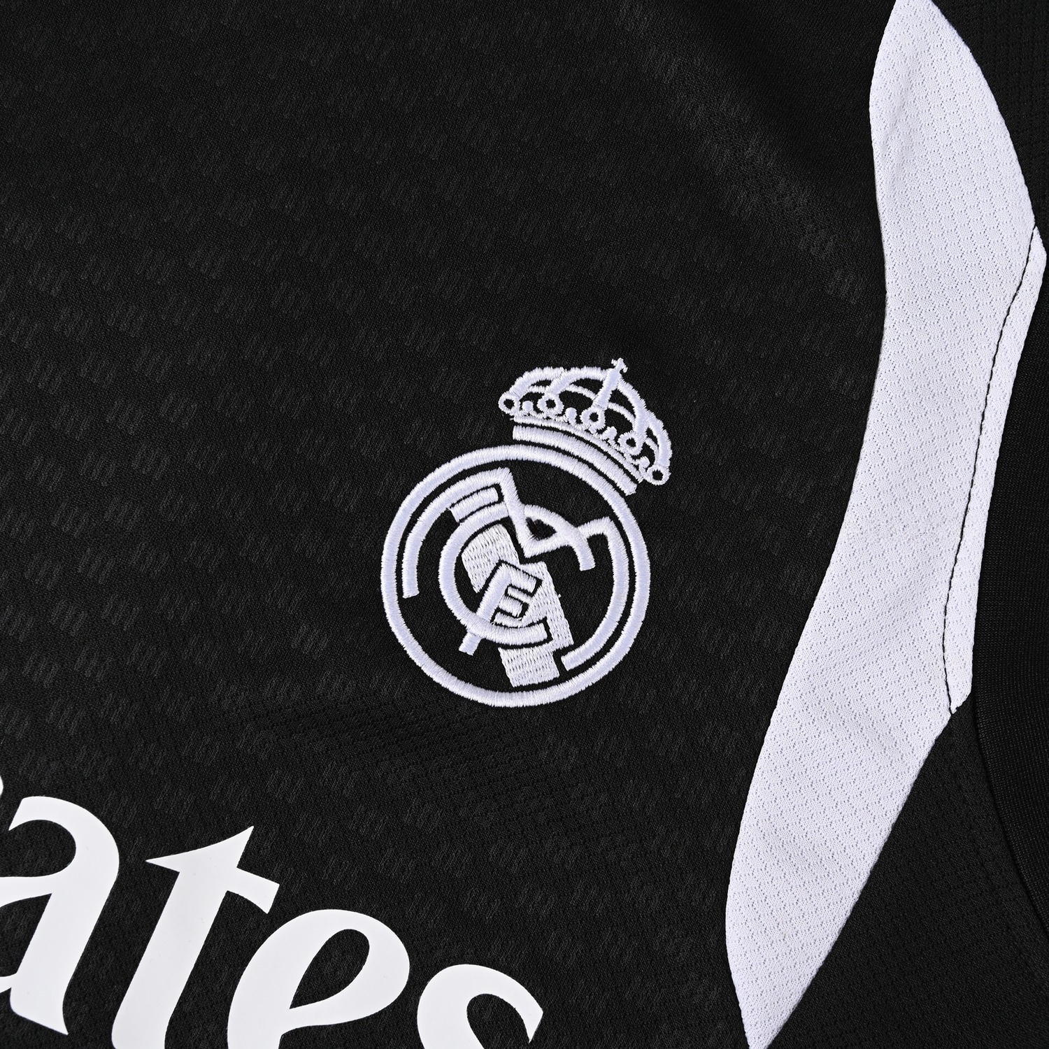 Real Madrid 26-27 Vest Training Set - Black Vest and Shorts - UnitedFutballJersey